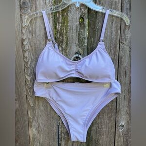 Cupshe Light Purple Bikini